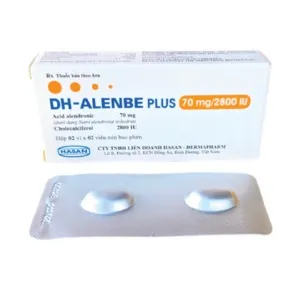 Alenbe Plus 70mg/2800iu Hasan - Thuốc Alendronic Acid + Vitamin D3 Điều Trị Loãng Xương, Phòng Ngừa Gãy Xương
